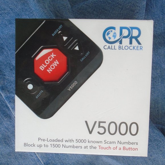 CPR Call Blocker V5000 For Land Phones Black - Picture 2 of 3